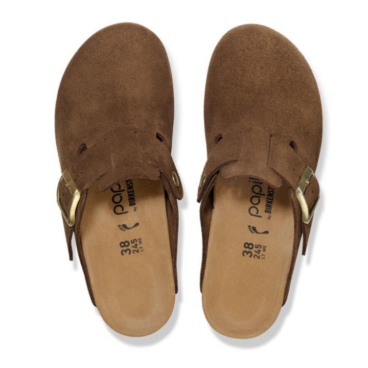 Birkenstock Fanny Wedge Clog Suede