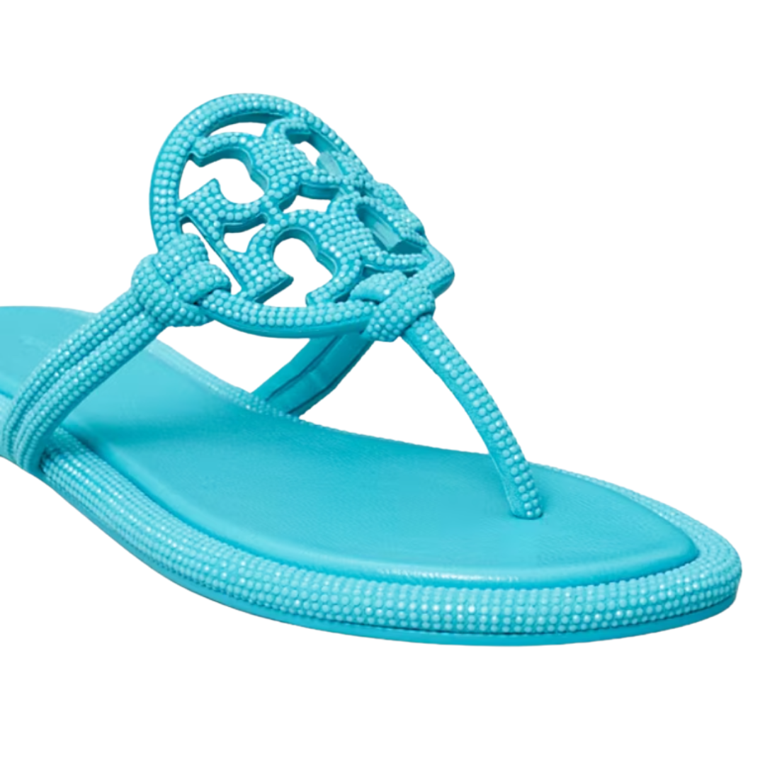 Tory Burch Miller Knotted Pavé Sandal
