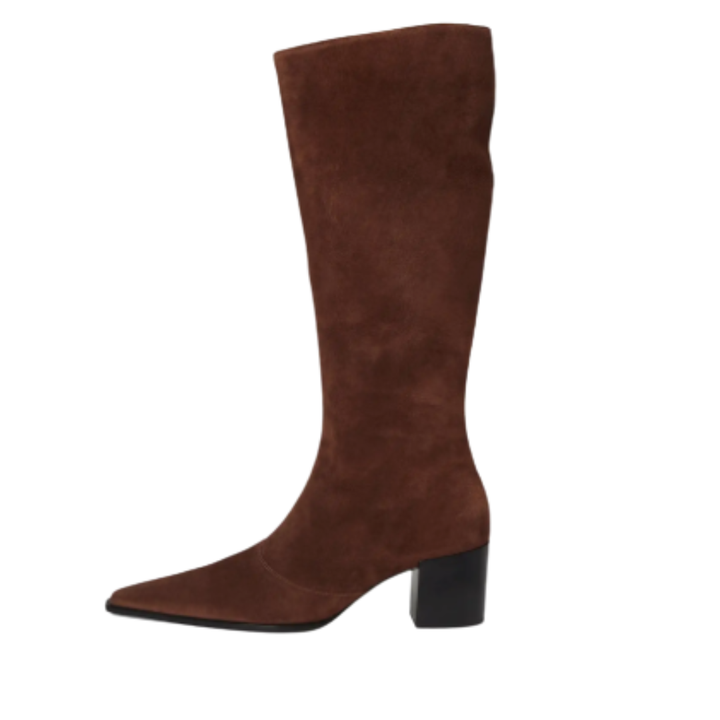 Schutz Raffaela Up Mid Suede Boots