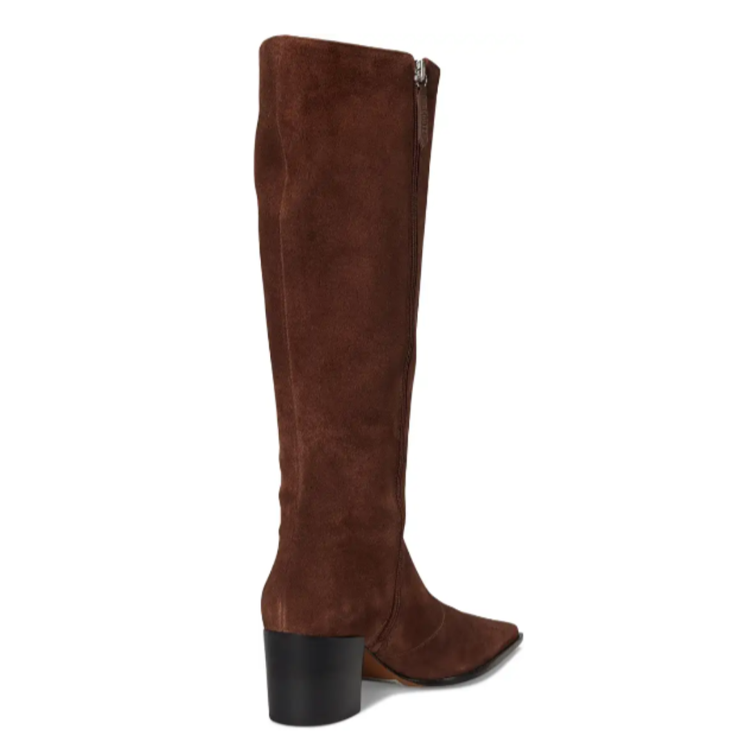 Schutz Raffaela Up Mid Suede Boots