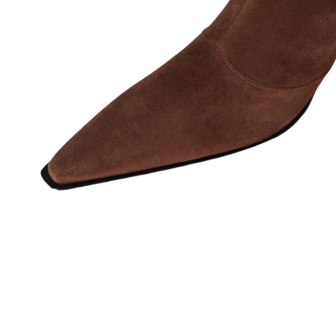 Schutz Raffaela Up Mid Suede Boots