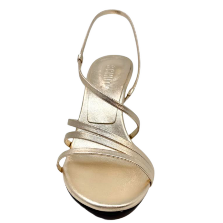 Schutz Annie Curve Heeled Sandal