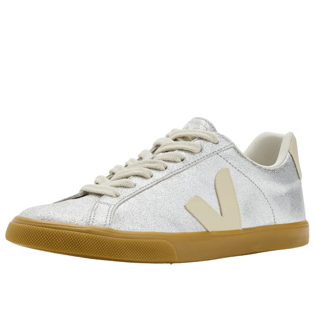 Veja Esplar Suede Silver Pierre Natural