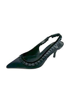 Jeffrey Campbell Coquine Black Satin