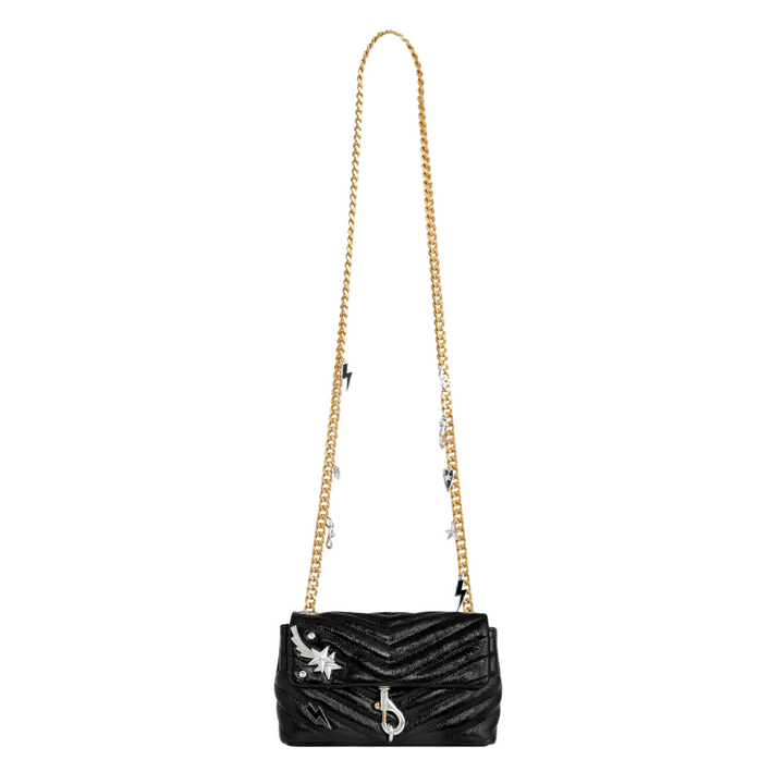 Rebecca Minkoff Edie Date Night Crossbody With Celestial Studs