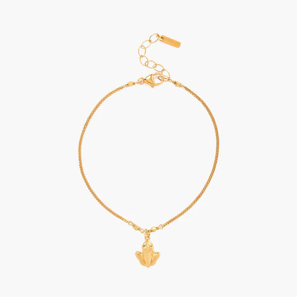 Chan Luu Frog Charm Bracelet