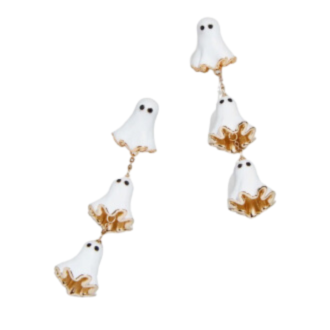 Baublebar Ghost Cup Chain Drop Earrings