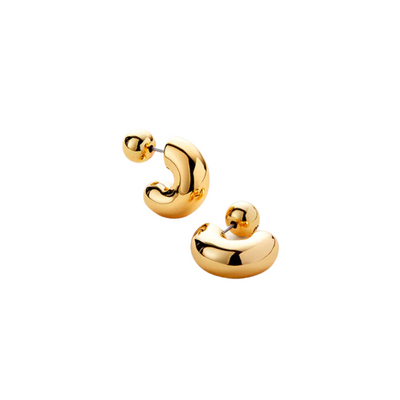 Jenny Bird Tome Hoops Small Gold