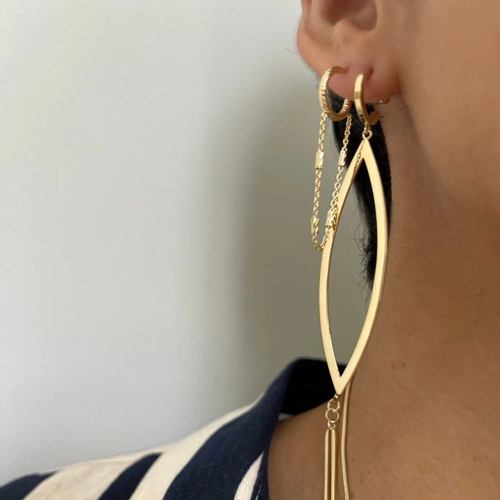 Jennifer Zeuner Helmut Earrings