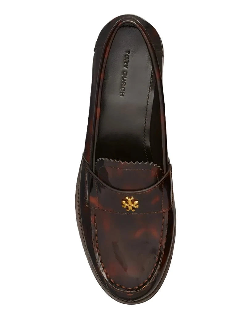 Tory Burch Classic Loafer Tortoise Patent