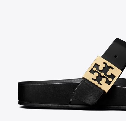 Tory Burch Mellow Thong Sandal Vachetta Leather