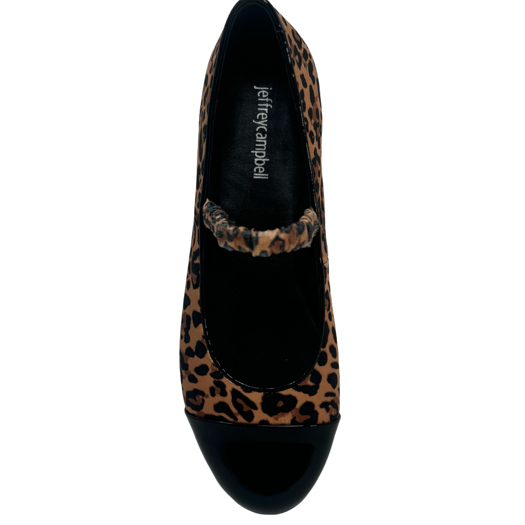 Jeffrey Campbell Girlish Cheetah Black Patent