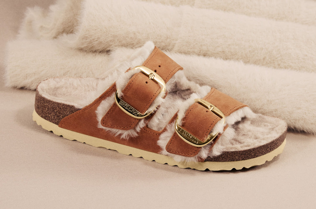 Birkenstock Big Buckle Arizona Shearling