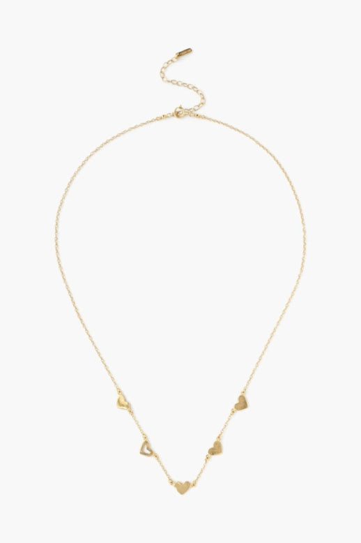 Chan Luu Hearts Necklace