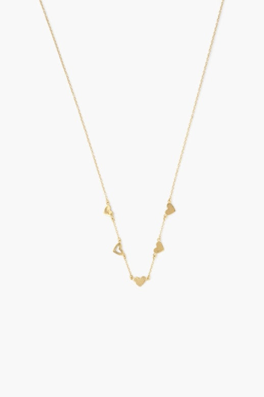 Chan Luu Hearts Necklace