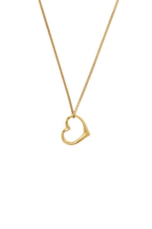 Chan Luu Golden Heart Charm Necklace