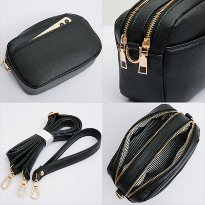 Good Feelings Two Zipper Crossbody