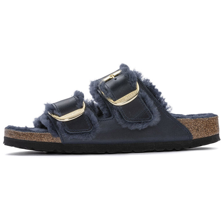 Birkenstock Arizona Big Buckle Shearling Midnight