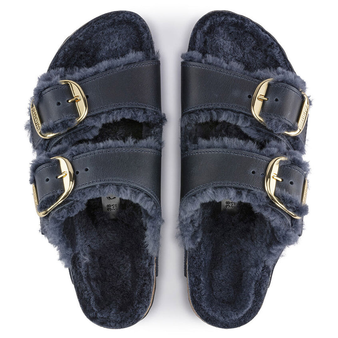 Birkenstock Arizona Big Buckle Shearling Midnight