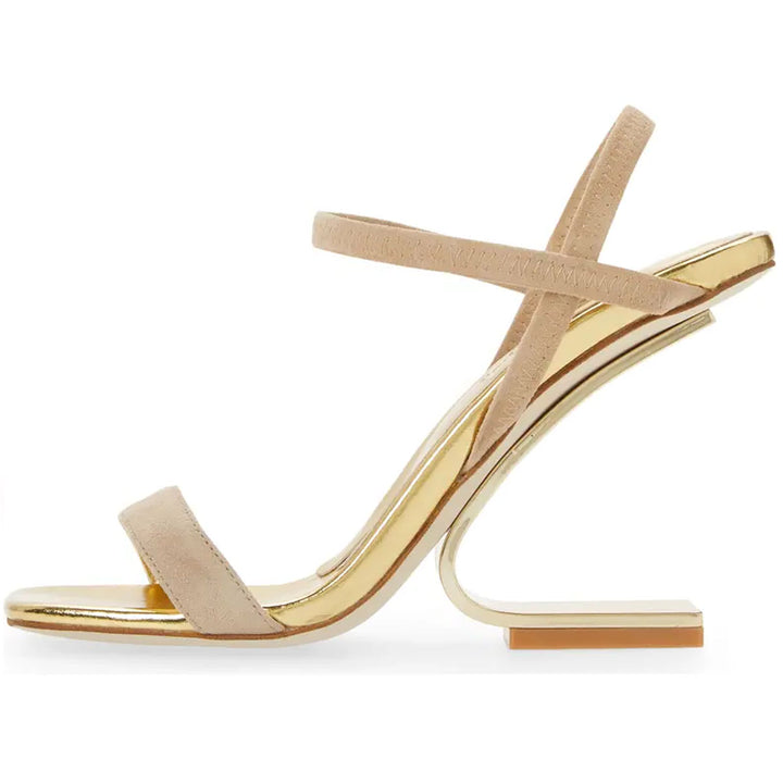 Jeffrey Campbell Geometric Heel Sandal