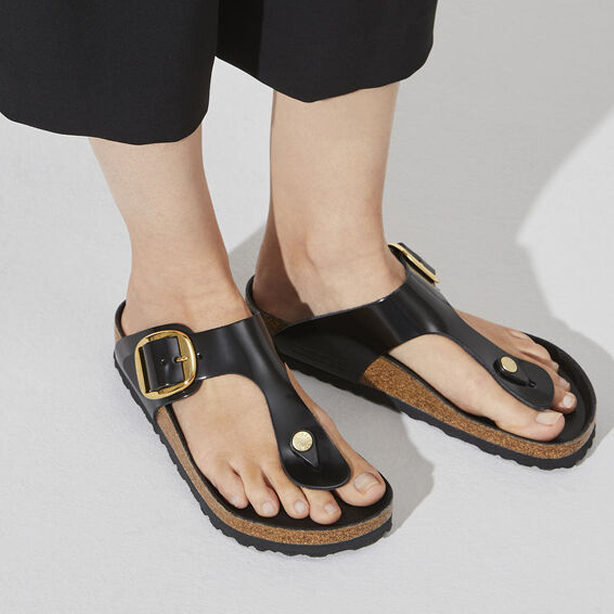 Birkenstock Gizeh Big Buckle High Shine – Baehr Feet Shoe