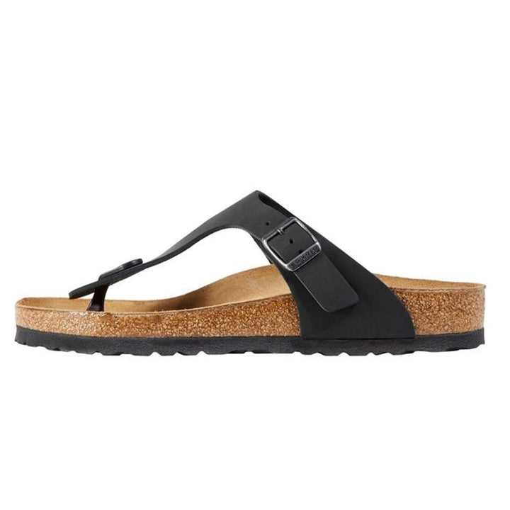 Birkenstock Gizeh Black Oiled Leather