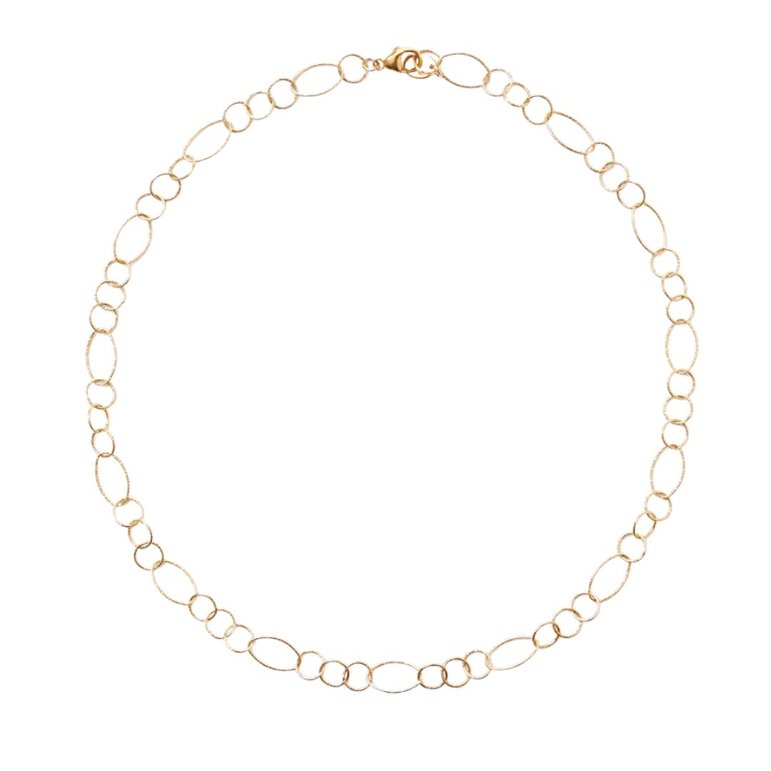 Chan Luu Gold Circle Link Necklace