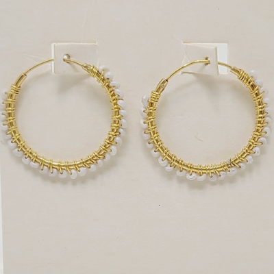 Chan Luu Pearl Earrings
