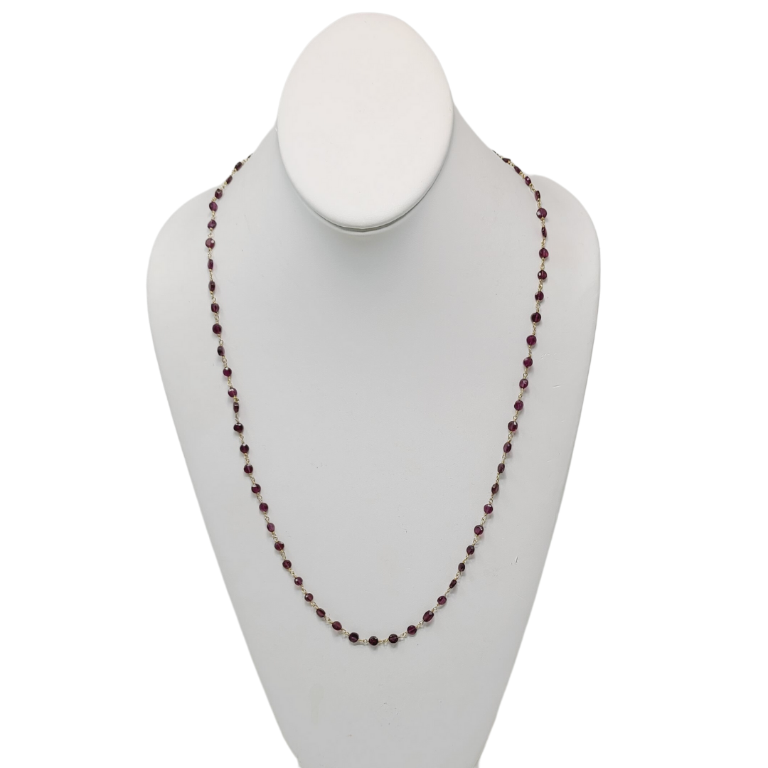 Chan Luu Garnet Layering Necklace