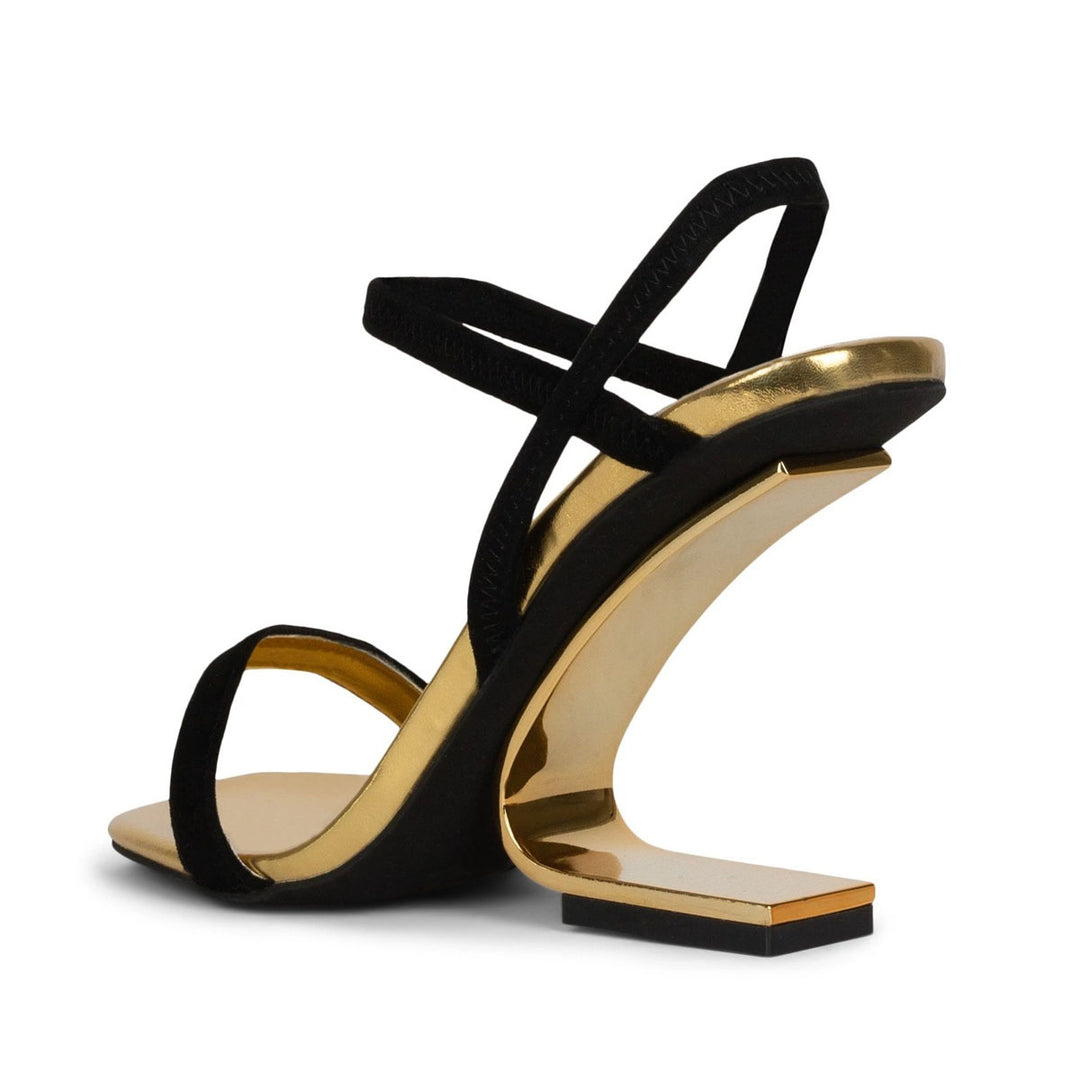 Jeffrey Campbell Geometric Heel Sandal