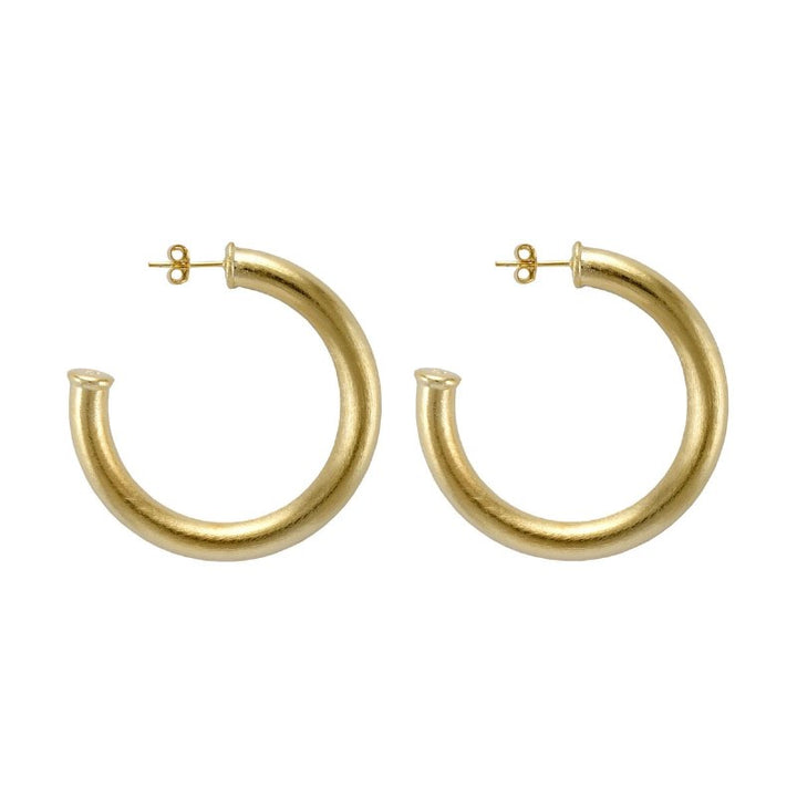 Sheila Fajl Chantal Hoop Brushed Gold