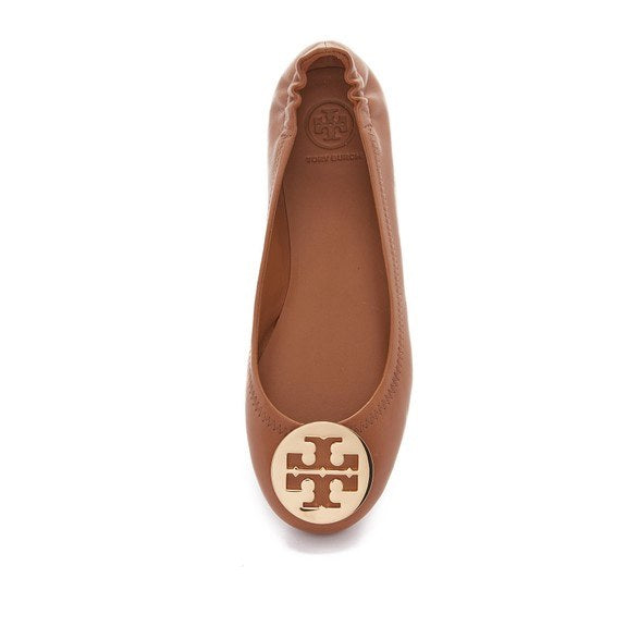 Tory Burch buy Minnie Travel Ballet Flat in Bourbon Miele