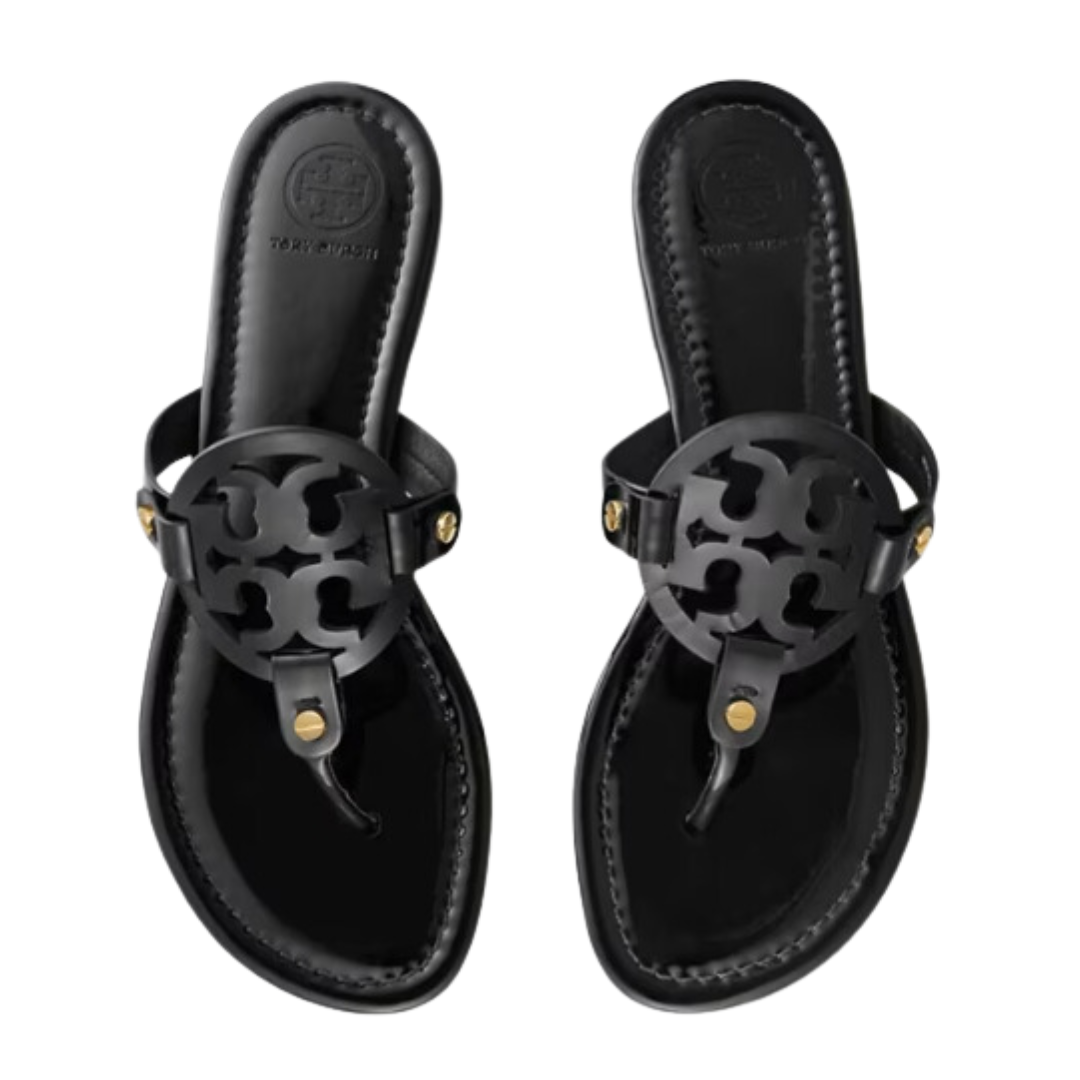 Patent leather miller sandal hot sale