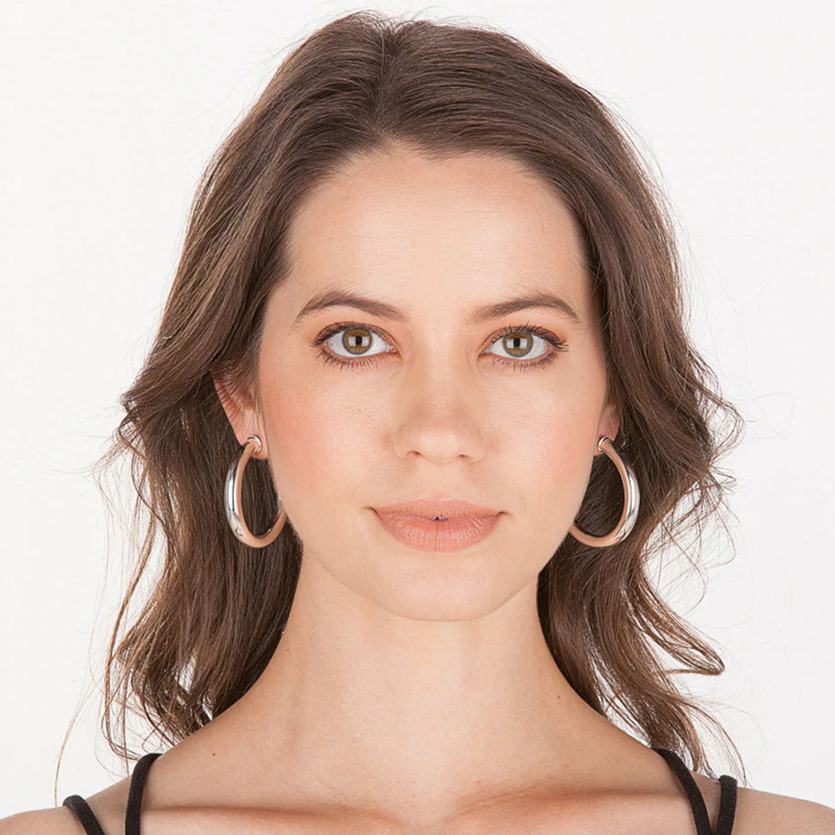Sheila Fajl Chantal Hoop Polished Silver